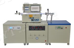 1200°C Mini PECVD Furnace w/ RF Generator, Gas Mix & Pumping System