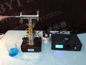 Ultrasonic spray pyrolysis furnace for nanometer